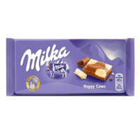 Šokolado plytelė MILKA Happy Cows 100g | Multum