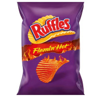 RUFFLES Flamin karšti traškučiai 75g | Multum
