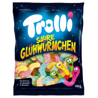 TROLLI Saure Glühwürmchen želė saldainiai 150g | Multum