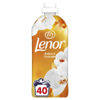 LENOR Bien-être Gintaro ir orchidėjų lino minkštiklis (40x) 840ml | Multum