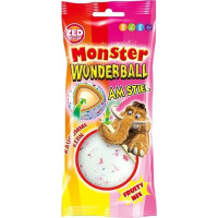 ZED Monster Wunderball Vaisiniai saldainiai su kramtomąja guma 60g | Multum