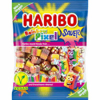 HARIBO Rainbow Pixel Jelly saldainiai 160g | Multum