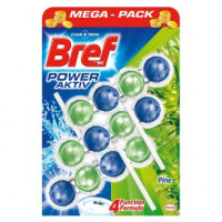 BREF Power Aktiv Pine tualeto blokas 3x50g | Multum