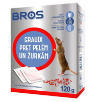 BROS grūdai nuo pelių ir žiurkių 120g | Multum