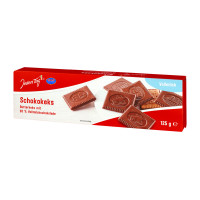 JEDEN TAG sviestiniai sausainiai su pieniško šokolado glajumi 125g | Multum