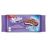 MILKA Sausainiai pojūčiai Oreo kreminiai sausainiai 156g | Multum