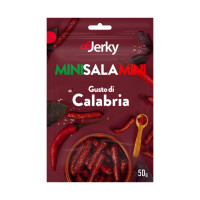 OBJERKY MiniSalami Calabria Kiauliena ir jautienos aštrios dešrelės 50g | Multum