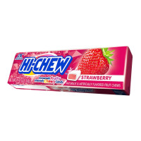 HI-CHEW braškių kramtomieji saldainiai 50g | Multum