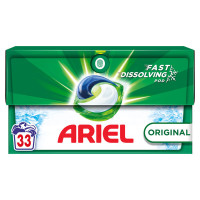 ARIEL 3in1 originalios skalbimo kapsulės 33vnt | Multum