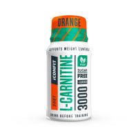 ICONFIT L-Carnitine 3000 apelsinų skonio gėrimas 60ml | Multum