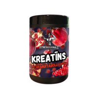 FITNESO KANALAS Kreatino monohidratas su granatų skoniu 500g | Multum