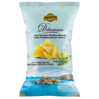 PAPAS ARGENTE bulvių traškučiai su Viduržemio jūros žolelėmis 120g | Multum
