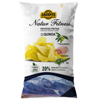 PAPAS ARGENTE Natur Fitness karpių traškučiai su Himalajų druska ir kvinoja 150g | Multum