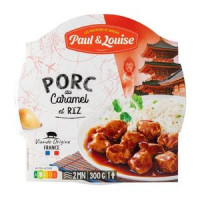 PAUL & LOUISE karamelizuota kiauliena su ryžiais 300g | Multum