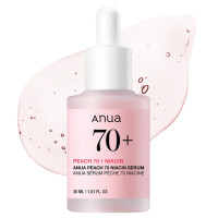 ANUA persikų 70% serumas veido odai su persikų ekstraktu ir niacinamidu 30ml | Multum