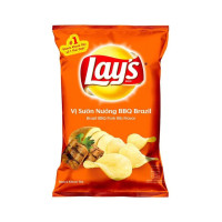 LAY'S Brazil BBQ kiaulienos šonkaulių traškučiai 90g | Multum