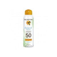 KOLASTYNA Kokosų sauso rūko kremas nuo saulės SPF50 150ml | Multum