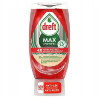 DREFT Max Power granatų skonio indų ploviklis 370ml | Multum