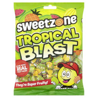 SWEETZONE Tropical Blast kramtomieji saldainiai 200g | Multum