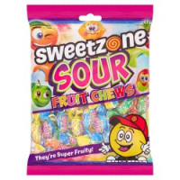 SWEETZONE Rūgštūs vaisių kramtukai kramto kramtukus Kramto saldainius 180g | Multum