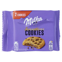 MILKA sausainių pojūčiai, sausainiai su įdaru (2) 52g | Multum