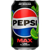 PEPSI Max kalkės, skardinė 330ml | Multum