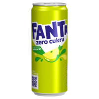 FANTA Zero Apple ličiai, skardinė 330ml | Multum
