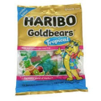 HARIBO Goldbears tropiniai želė saldainiai 113g | Multum