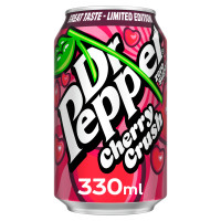 DR.. PEPPERR UK Zero Cherry Crush, skardinė 330ml | Multum