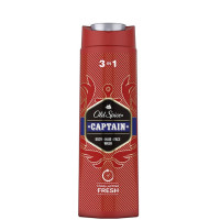 OLD SPICE 3in1 Captain šampūnas ir dušo želė 400ml | Multum