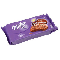 MILKA pojūčiai Sausainiai Šokoladas minkštas cepumi viduje 156g | Multum