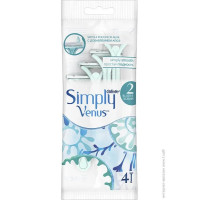 GILLETTE Simply Venus 2 Aloe Vera vienkartiniai skustuvai 4vnt | Multum
