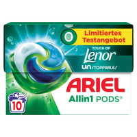ARIEL All in 1 Universal+ Touch of Lenor skalbinių kapsulės 10vnt | Multum