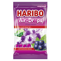 HARIBO Air-drops Fresh Casis Juodųjų serbentų ledinukai | Multum
