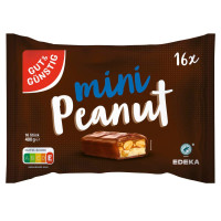 G&G Mini žemės riešutų šokolado batonėliai (16) 400g | Multum