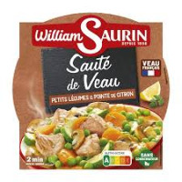 WILLIAM SAURIN Šefo veršienos ir daržovių troškinys, patiekale, 280g | Multum