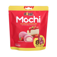 ROYAL FAMILY Braškių sūrio pyragas Mochi 120g | Multum