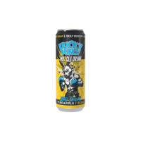 LUCKY PUNCH BCAA Ananasų raumenų gėrimas Zero Energy Drink, skardinė 330ml | Multum