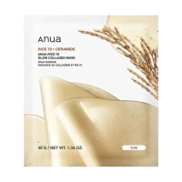 ANUA Rice 70 kaukė veido odai švytėti su hialurono rūgštimi 38g | Multum