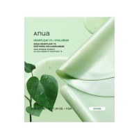 ANUA Heartleaf 70 raminanti kaukė veido odai su hialurono rūgštimi 38g 4vnt | Multum