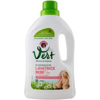 CHANTE CLAIR Vert skalbinių minkštiklis vaikiškiems drabužiams (21x) 1071ml | Multum