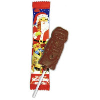 LOLLY CHOC COMPANY pieniško šokolado sniego senis ant pagaliuko 15g | Multum