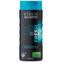 ELKOS Men 3in1 Fresh dušo želė su mėtų aromatu 300ml | Multum