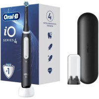 ORAL-B iO4 Matt Black elektrinis dantų šepetėlis | Multum