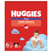 Huggies Pants Boy 6 (15-25kg) kelnaitės 60 vnt. | Multum