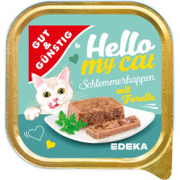 G&G Hello My Cat paštetas katėms su upėtakiu 100g | Multum
