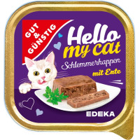 G&G Hello My Cat paštetas katėms su antienos mėsa 100g | Multum