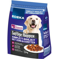 Edeka Saftige Happen Sucha Karma šunų maistas 1,5kg | Multum