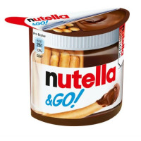 Nutella&Go! Šiaudeliai su šokoladu 52g | Multum