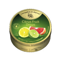 C&H Citrus Friut Drops citrusinio skonio popsai 200g | Multum